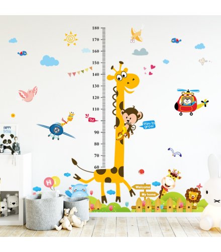 WST024 - Giraffe Height Wall sticker